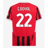 Moški AC Milan Emerson Royal #22 Replika nogometni dresi Domači 2024-25 Kratek Rokav