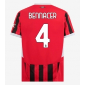 Moški AC Milan Ismael Bennacer #4 Replika nogometni dresi Domači 2024-25 Kratek Rokav