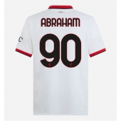 Moški AC Milan Tammy Abraham #90 Replika nogometni dresi Gostujoči 2024-25 Kratek Rokav