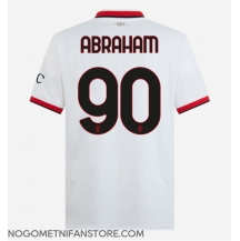 Moški AC Milan Tammy Abraham #90 Replika nogometni dresi Gostujoči 2024-25 Kratek Rokav