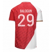 Moški AS Monaco Folarin Balogun #29 Replika nogometni dresi Domači 2023-24 Kratek Rokav