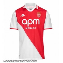 Moški AS Monaco Replika nogometni dresi Domači 2024-25 Kratek Rokav