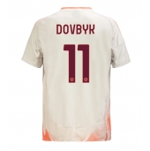 Moški AS Roma Artem Dovbyk #11 Replika nogometni dresi Gostujoči 2024-25 Kratek Rokav