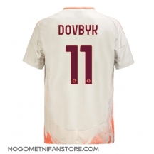 Moški AS Roma Artem Dovbyk #11 Replika nogometni dresi Gostujoči 2024-25 Kratek Rokav