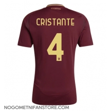 Moški AS Roma Bryan Cristante #4 Replika nogometni dresi Domači 2024-25 Kratek Rokav