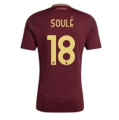 Moški AS Roma Matias Soule #18 Replika nogometni dresi Domači 2024-25 Kratek Rokav