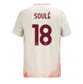 Moški AS Roma Matias Soule #18 Replika nogometni dresi Gostujoči 2024-25 Kratek Rokav