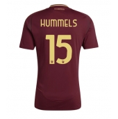 Moški AS Roma Mats Hummels #15 Replika nogometni dresi Domači 2024-25 Kratek Rokav