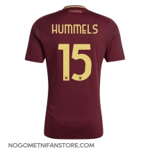 Moški AS Roma Mats Hummels #15 Replika nogometni dresi Domači 2024-25 Kratek Rokav