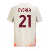 Moški AS Roma Paulo Dybala #21 Replika nogometni dresi Gostujoči 2024-25 Kratek Rokav