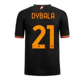 Moški AS Roma Paulo Dybala #21 Replika nogometni dresi Tretji 2023-24 Kratek Rokav