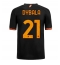 Moški AS Roma Paulo Dybala #21 Replika nogometni dresi Tretji 2023-24 Kratek Rokav