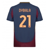 Moški AS Roma Paulo Dybala #21 Replika nogometni dresi Tretji 2024-25 Kratek Rokav