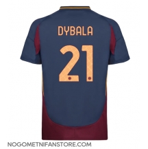 Moški AS Roma Paulo Dybala #21 Replika nogometni dresi Tretji 2024-25 Kratek Rokav