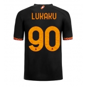 Moški AS Roma Romelu Lukaku #90 Replika nogometni dresi Tretji 2023-24 Kratek Rokav