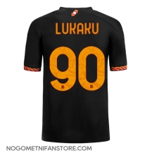 Moški AS Roma Romelu Lukaku #90 Replika nogometni dresi Tretji 2023-24 Kratek Rokav