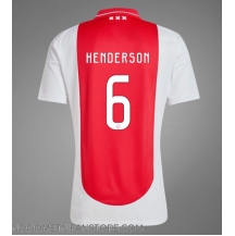 Moški Ajax Jordan Henderson #6 Replika nogometni dresi Domači 2024-25 Kratek Rokav