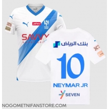 Moški Al-Hilal Neymar Jr #10 Replika nogometni dresi Gostujoči 2023-24 Kratek Rokav