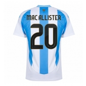 Moški Argentina Alexis Mac Allister #20 Replika nogometni dresi Domači Copa America 2024 Kratek Rokav