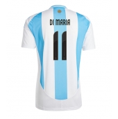 Moški Argentina Angel Di Maria #11 Replika nogometni dresi Domači Copa America 2024 Kratek Rokav