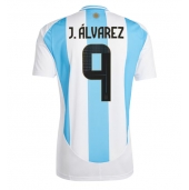 Moški Argentina Julian Alvarez #9 Replika nogometni dresi Domači Copa America 2024 Kratek Rokav