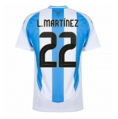 Moški Argentina Lautaro Martinez #22 Replika nogometni dresi Domači Copa America 2024 Kratek Rokav