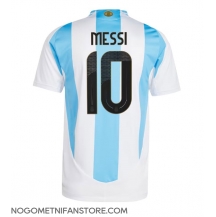 Moški Argentina Lionel Messi #10 Replika nogometni dresi Domači Copa America 2024 Kratek Rokav