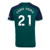 Moški Arsenal Fabio Vieira #21 Replika nogometni dresi Tretji 2023-24 Kratek Rokav