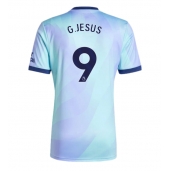 Moški Arsenal Gabriel Jesus #9 Replika nogometni dresi Tretji 2024-25 Kratek Rokav