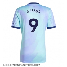 Moški Arsenal Gabriel Jesus #9 Replika nogometni dresi Tretji 2024-25 Kratek Rokav