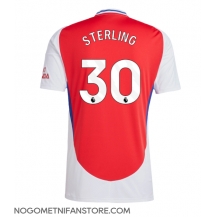 Moški Arsenal Raheem Sterling #30 Replika nogometni dresi Domači 2024-25 Kratek Rokav