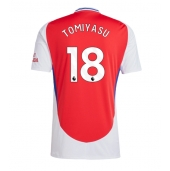 Moški Arsenal Takehiro Tomiyasu #18 Replika nogometni dresi Domači 2024-25 Kratek Rokav