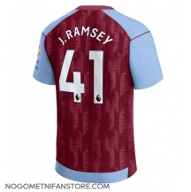 Moški Aston Villa Jacob Ramsey #41 Replika nogometni dresi Domači 2023-24 Kratek Rokav