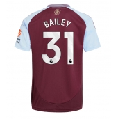 Moški Aston Villa Leon Bailey #31 Replika nogometni dresi Domači 2024-25 Kratek Rokav