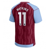 Moški Aston Villa Ollie Watkins #11 Replika nogometni dresi Domači 2023-24 Kratek Rokav