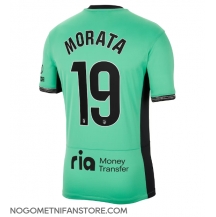 Moški Atletico Madrid Alvaro Morata #19 Replika nogometni dresi Tretji 2023-24 Kratek Rokav