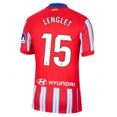 Moški Atletico Madrid Clement Lenglet #15 Replika nogometni dresi Domači 2024-25 Kratek Rokav