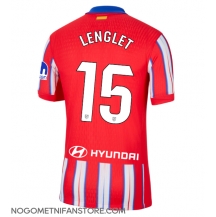 Moški Atletico Madrid Clement Lenglet #15 Replika nogometni dresi Domači 2024-25 Kratek Rokav