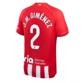 Moški Atletico Madrid Jose Gimenez #2 Replika nogometni dresi Domači 2023-24 Kratek Rokav