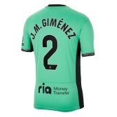 Moški Atletico Madrid Jose Gimenez #2 Replika nogometni dresi Tretji 2023-24 Kratek Rokav