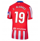 Moški Atletico Madrid Julian Alvarez #19 Replika nogometni dresi Domači 2024-25 Kratek Rokav