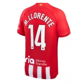 Moški Atletico Madrid Marcos Llorente #14 Replika nogometni dresi Domači 2023-24 Kratek Rokav