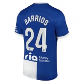 Moški Atletico Madrid Pablo Barrios #24 Replika nogometni dresi Gostujoči 2023-24 Kratek Rokav