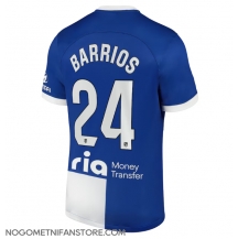 Moški Atletico Madrid Pablo Barrios #24 Replika nogometni dresi Gostujoči 2023-24 Kratek Rokav