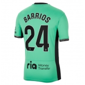 Moški Atletico Madrid Pablo Barrios #24 Replika nogometni dresi Tretji 2023-24 Kratek Rokav