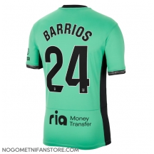 Moški Atletico Madrid Pablo Barrios #24 Replika nogometni dresi Tretji 2023-24 Kratek Rokav