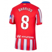 Moški Atletico Madrid Pablo Barrios #8 Replika nogometni dresi Domači 2024-25 Kratek Rokav