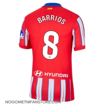 Moški Atletico Madrid Pablo Barrios #8 Replika nogometni dresi Domači 2024-25 Kratek Rokav