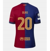 Moški Barcelona Dani Olmo #20 Replika nogometni dresi Domači 2024-25 Kratek Rokav