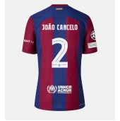 Moški Barcelona Joao Cancelo #2 Replika nogometni dresi Domači 2023-24 Kratek Rokav